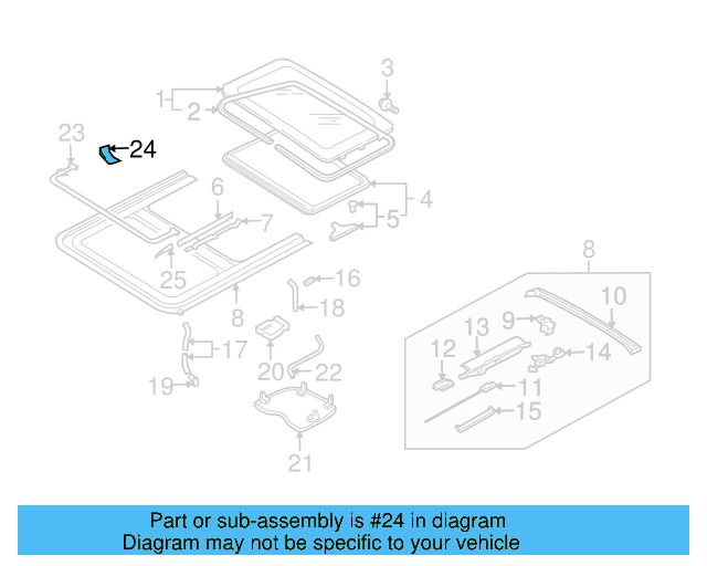 Deflector Mount Kit 8D5-898-671-A - View 38
