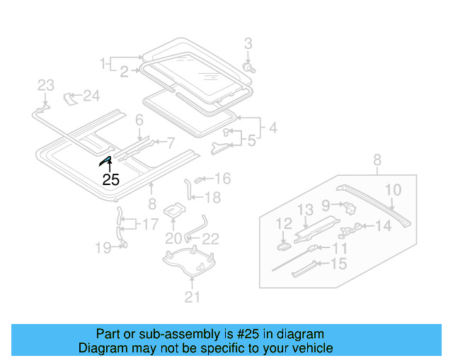 Air Deflector Spring 8D5-877-975 - View 5