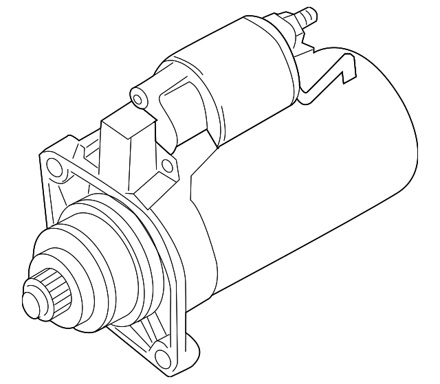 Starter 02Z-911-023-J