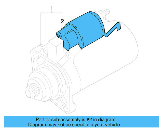 Starter Solenoid 02Z-911-287-B - View 4