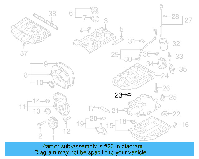 Gasket 06J-103-147 - View 24