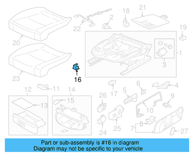 Track End Cover 8E0-881-347-E-9B9 - View 53