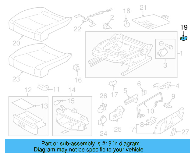 Track End Cover 8E0-881-347-E-9B9 - View 48