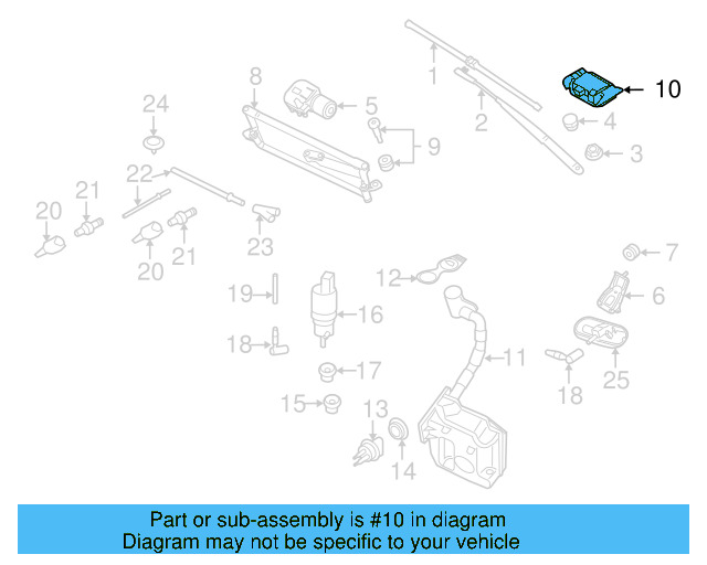 Rain Sensor 1K0-955-559-AH - View 30