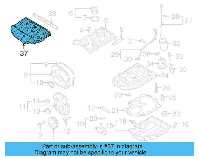 Intake Manifold 06J-133-201-BH - View 11