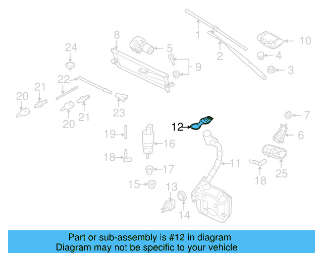 Flex Hose 1J0-955-751-D - View 96