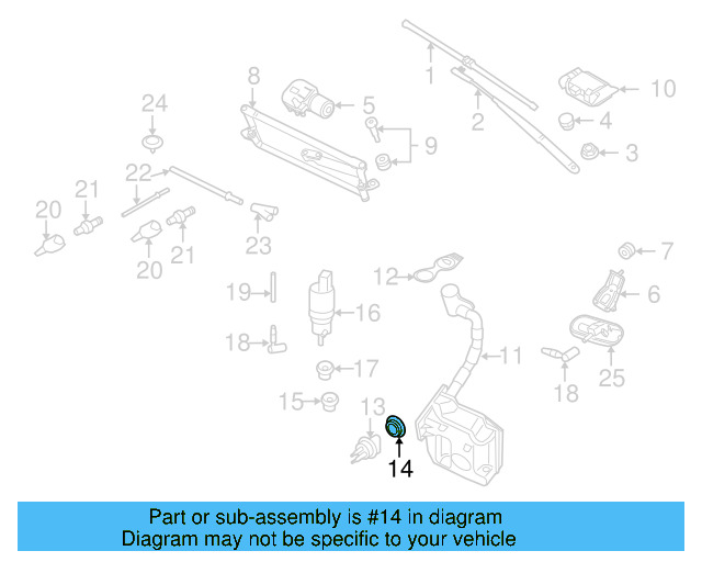 Rain Sensor 1K0-955-559-AH