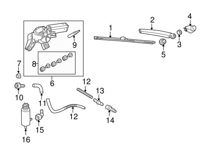 Hose 2D0-955-962 - View 87