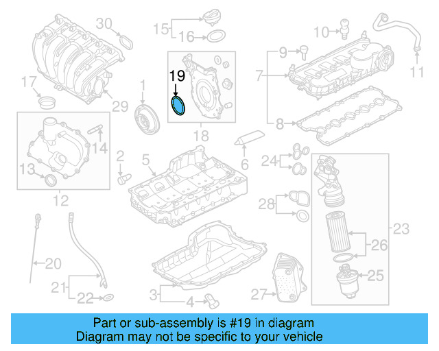 Timing Case Seal 059-103-051-K - View 9