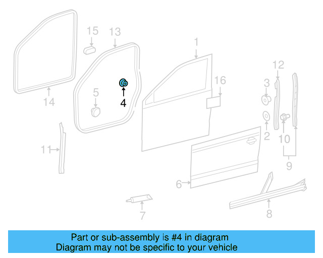 Door Shell Hole Cover 8Z0-837-111 - View 18