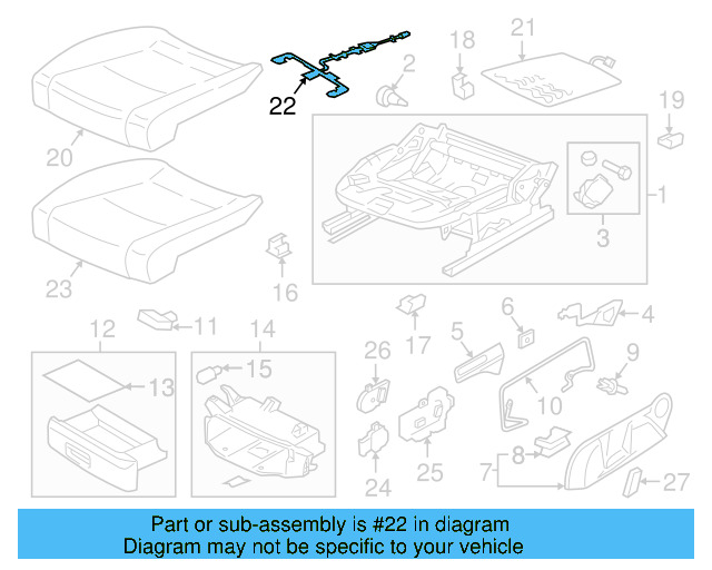 Occupant Sensor 5G6963553 - View 3