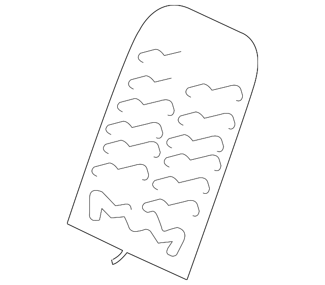 Seat Back Frame Screw WHT-002-796