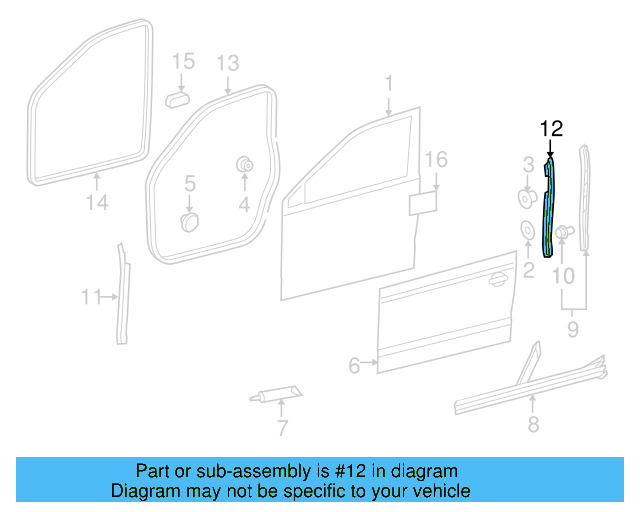 Rear Retainer 1K5-831-300-J - View 3