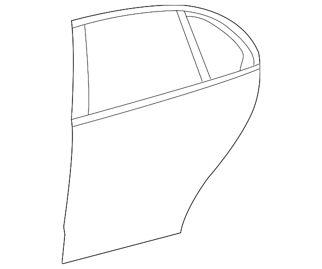 Door Frame Assembly 1K5-833-301-Q - View 4