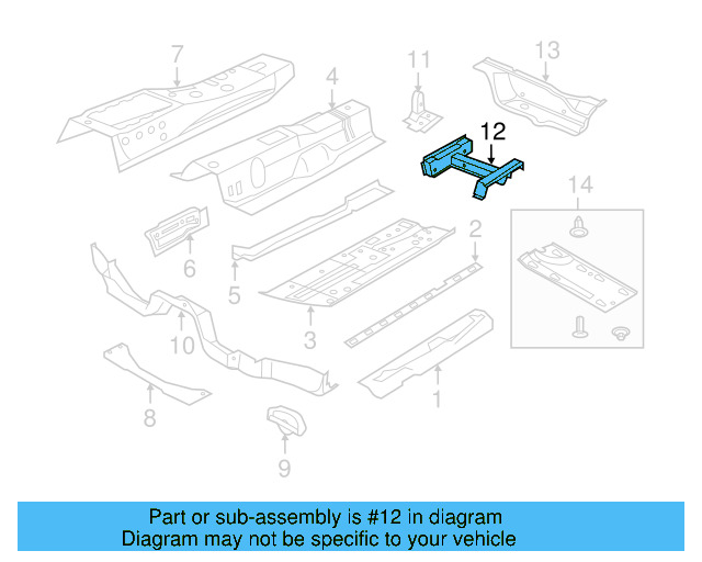 Seat Mount 5C0-802-225 - View 5