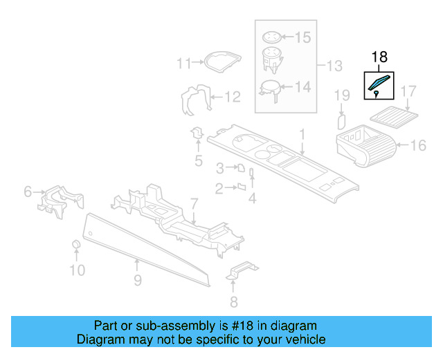 Handle 3D0-857-618-2ZZ - View 2