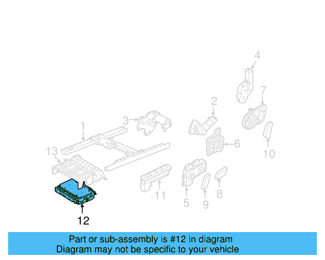 Control Module 5K0-959-772-A - View 22