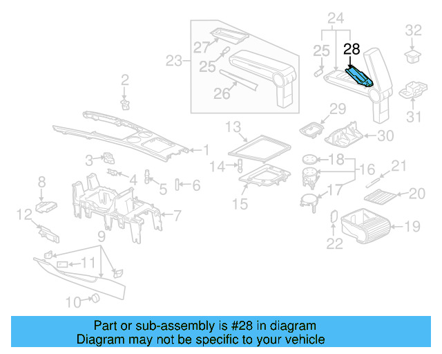Tray 3D0-858-331-33N - View 5