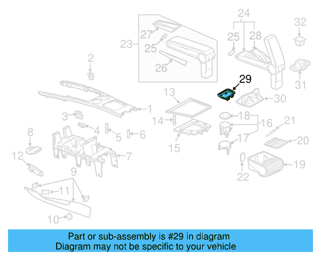 Trim Ring 3D0-863-051-A-2ZZ - View 3