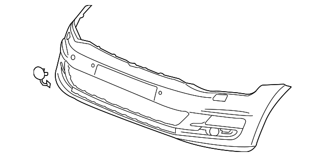 Bumper Cover (Unpainted) 5gm807217gru