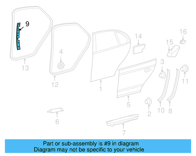 Front Retainer 1K5-833-307-J - View 2