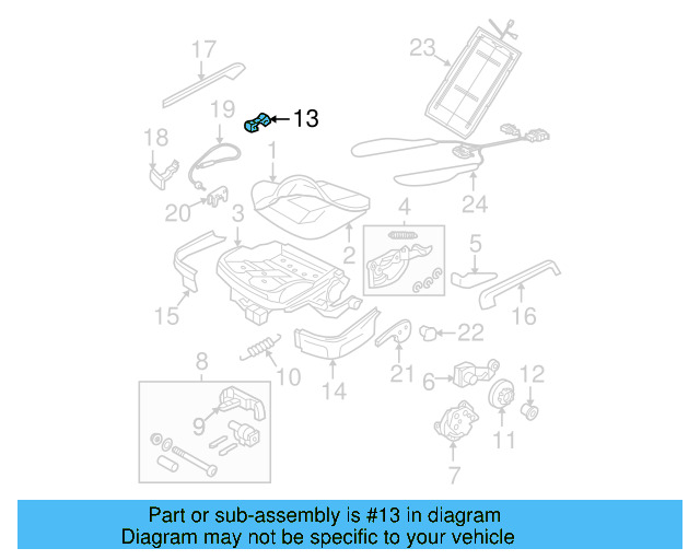 Buckle Buffer 1J0-881-195 - View 8