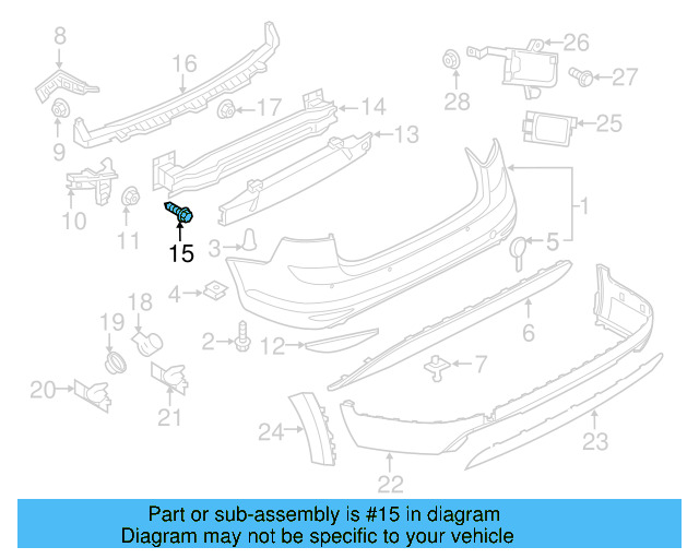 Fender Liner Retainer Nut N-908-338-01 - View 106