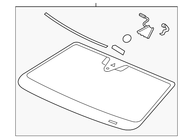 Windshield 3CN-845-011-M-NVB