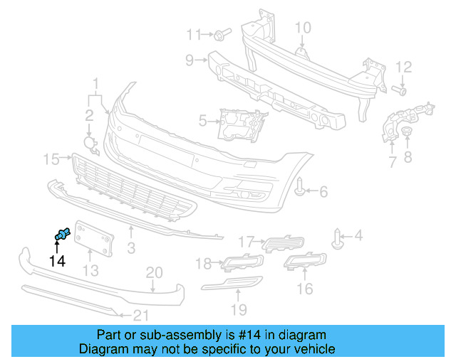 License Bracket Rivet N-038-549-4 - View 9
