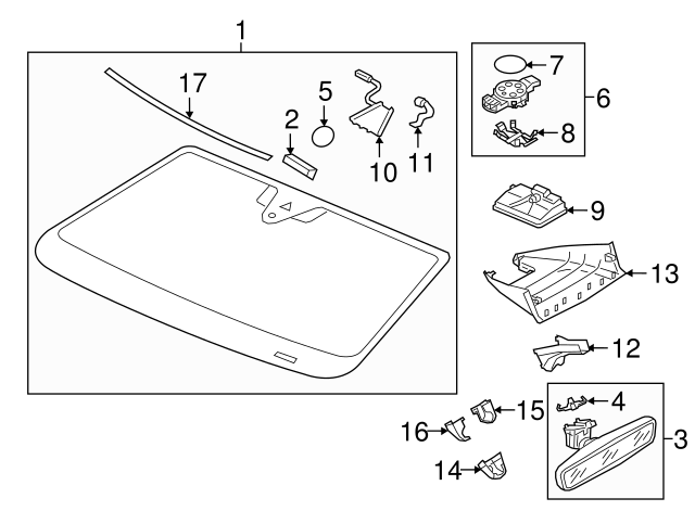 Mirror Inside 3C0-857-511-J-9B9 - View 50