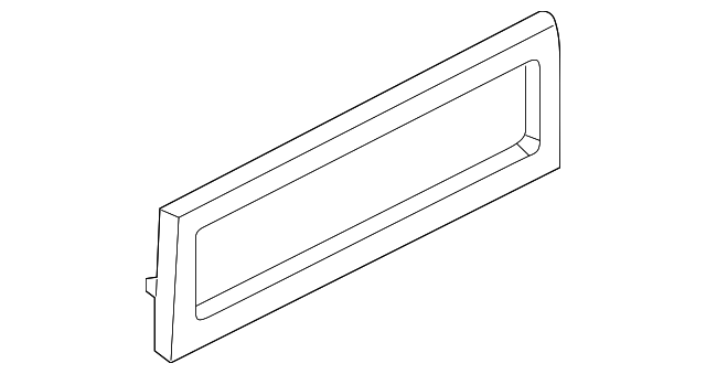 Heater Control Bezel 1J0-907-047-P-4J4