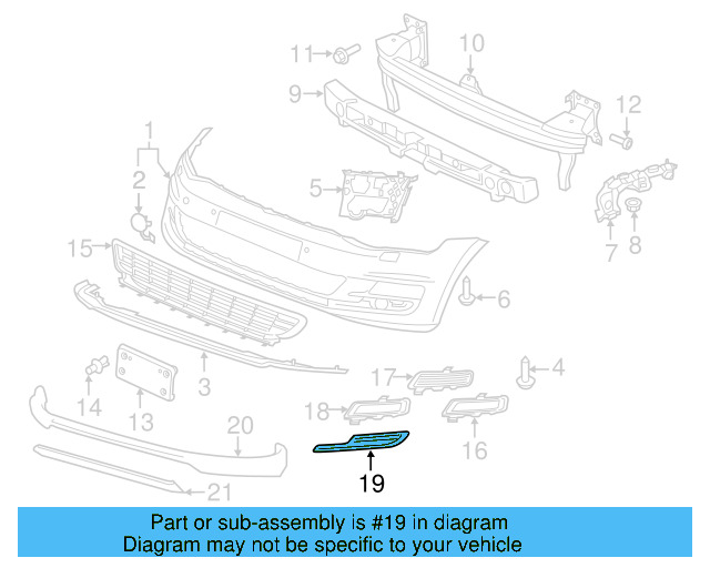 Outer Grille 5GM-854-661-RYP
