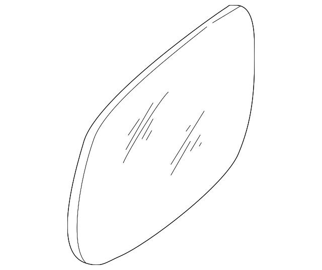 Mirror Glass 1J1-857-522-R