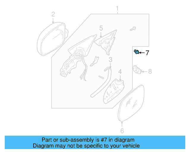 Knob 1J0-857-520-A-01C - View 5