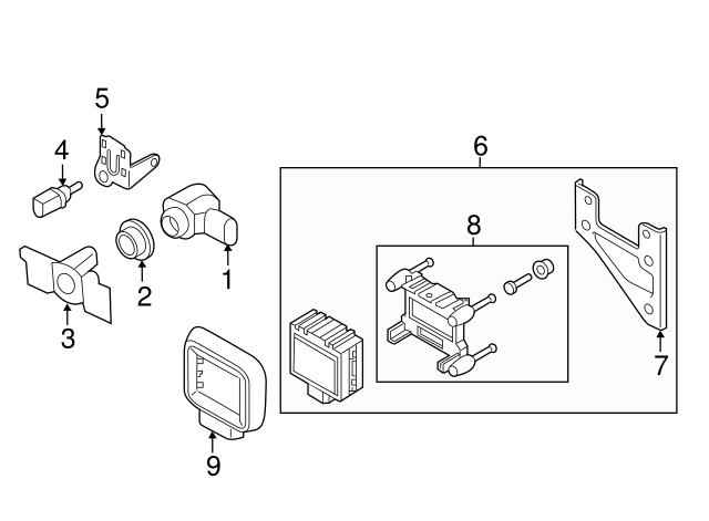 Temp Sensor Bracket 5M0-820-536-A - View 14
