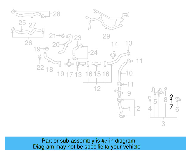 Engine Coolant Pipe 1K0-121-101-Q - View 10
