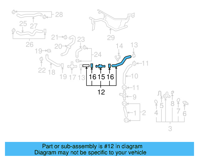 Temp Sensor Retainer Spring 032-121-142 - View 56