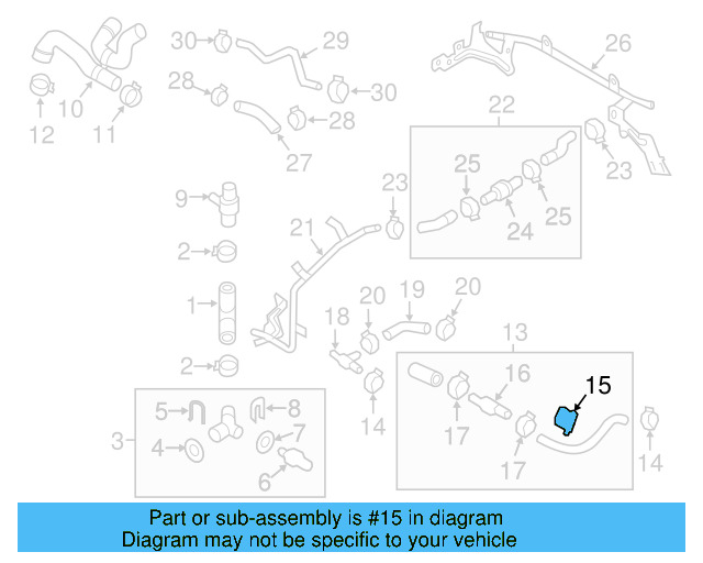 Overflow Hose Clamp N-906-867-01 - View 350