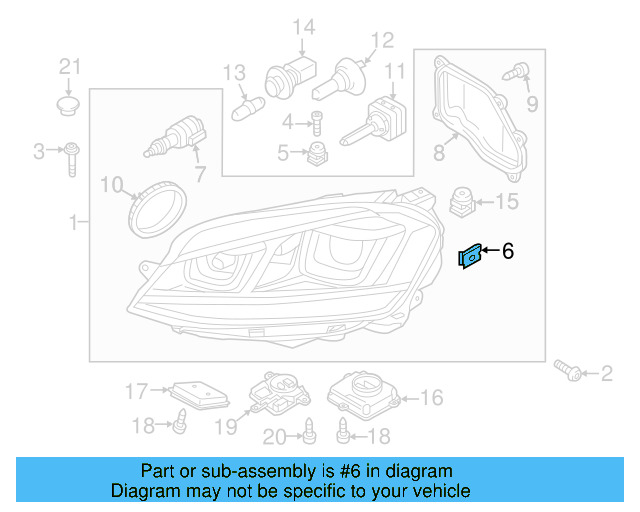 Headlamp Assembly U N-903-425-04 - View 23