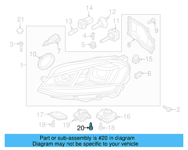 Cap 4E0-941-041 - View 20