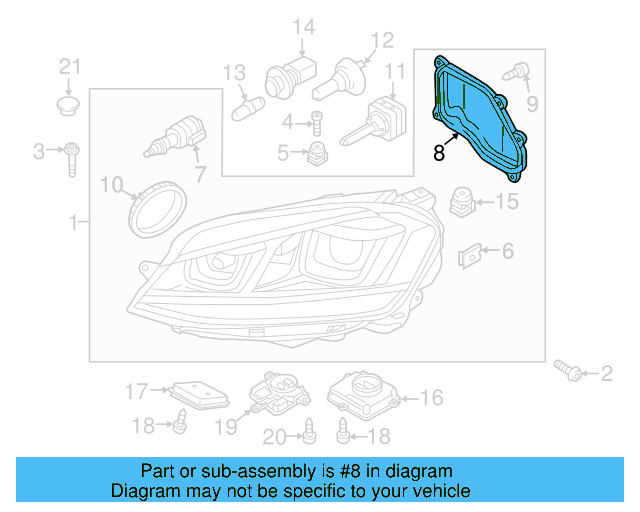 Rear Cap 5GM-941-608 - View 6