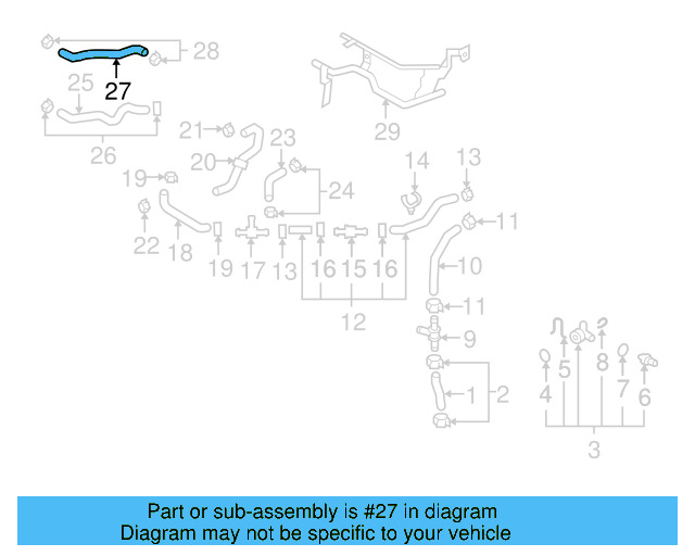 Engine Coolant Pipe 1K0-121-447-C - View 6