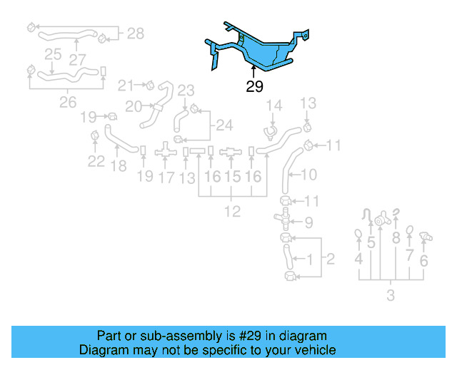 Engine Coolant Pipe 022-131-561-Q - View 3