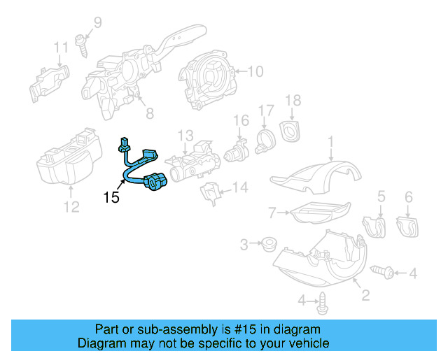 Ignition Switch 5Q0-905-849-C - View 5
