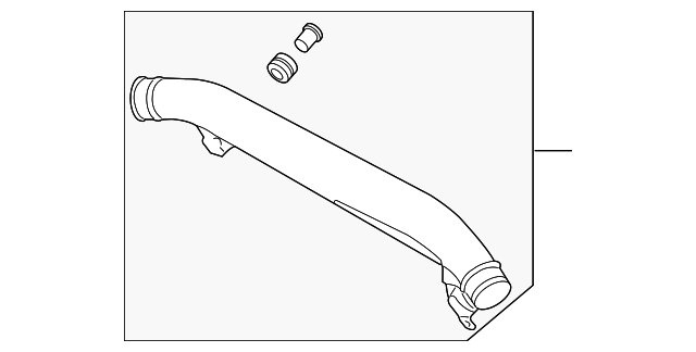 Connector Pipe 1K0-129-716 - View 2