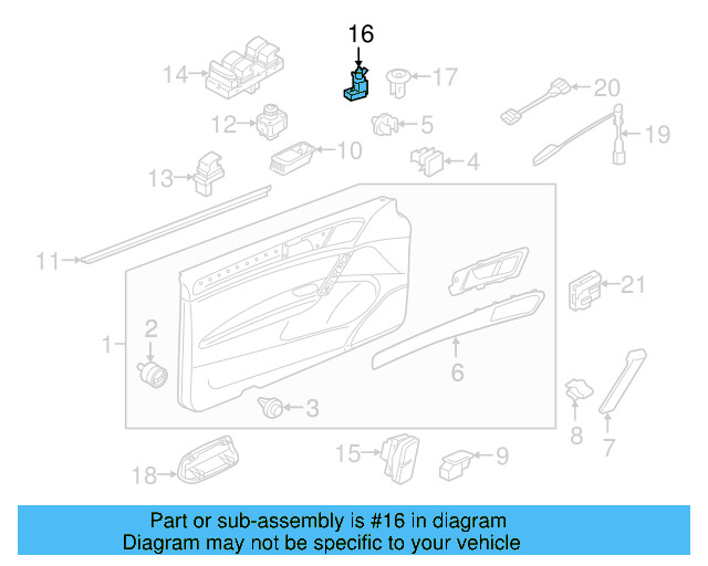 Warning Lamp 1K0-919-238-A - View 23
