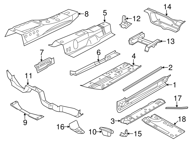 Front Reinforced 1K0-804-421-C - View 34