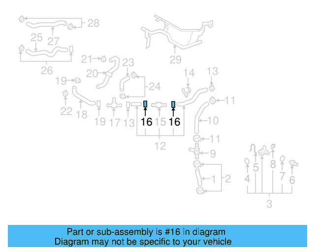 Engine Coolant Pipe 1K0-121-447-BA - View 6