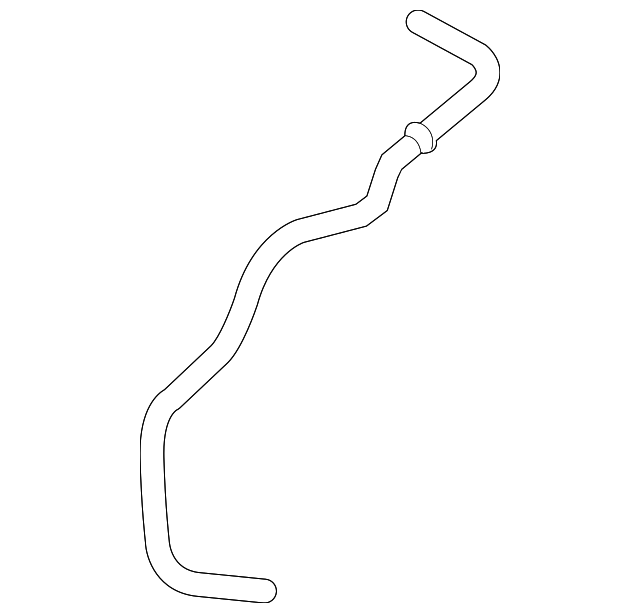 Engine Coolant Pipe 1K0-121-157-BQ