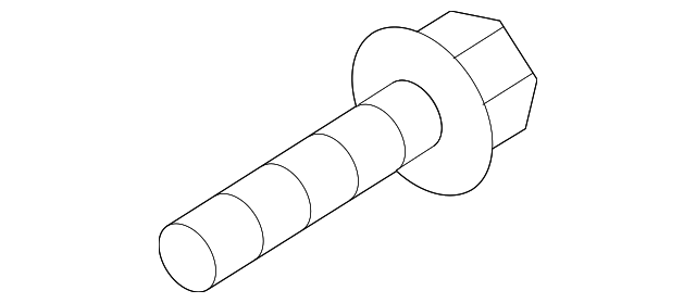 Stabilizer Bar Bolt N-107-658-01 - View 3